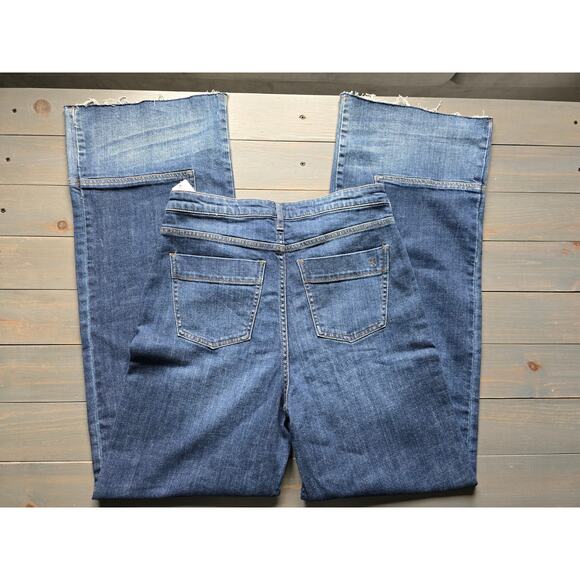 NWT Pilcro Tailored High-Rise Wide-Leg Blue Jeans - 26 waist - Picture 6 of 6